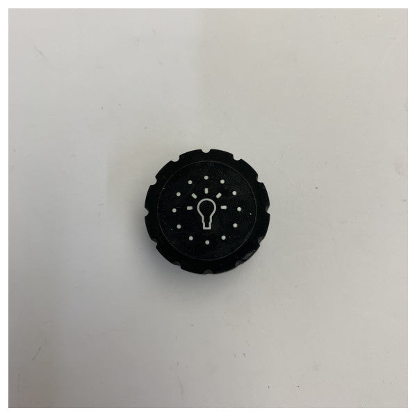 Replacement control knob for VHF-6200 marine radio - backlight and dimmer dial