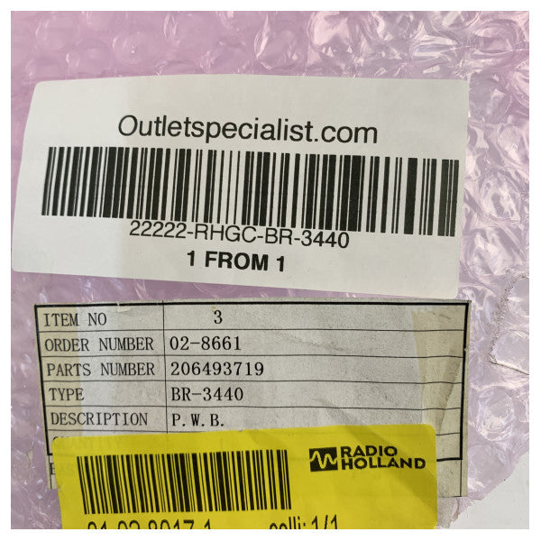 Tokyo Keiki BR-3440 Deniz Radarı PCB Bileşeni