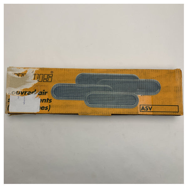 Vetus ASV060A Louvred Anodized Aluminum Air Intake Vent 60 cm