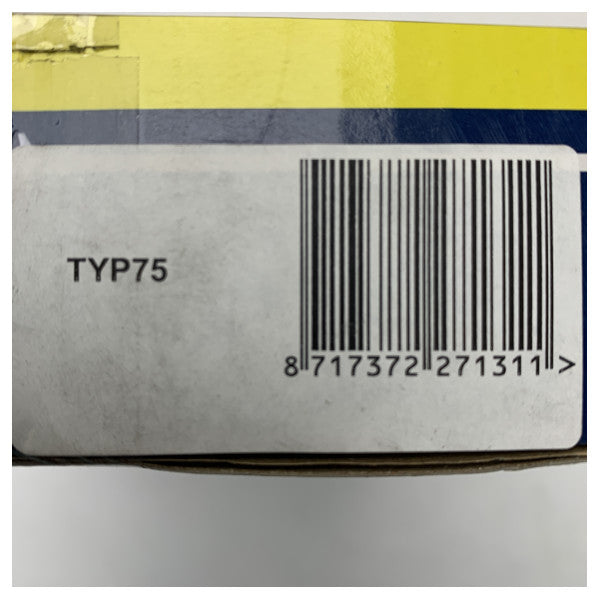 Vetus Marine Shell Ventilator Typhoon TYP75 RVS