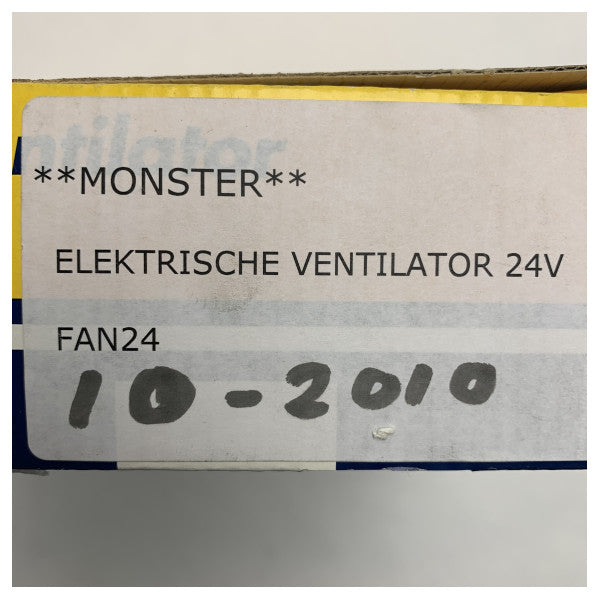 Vetus FAN24 24V DC Marine 2-Speed White Fan