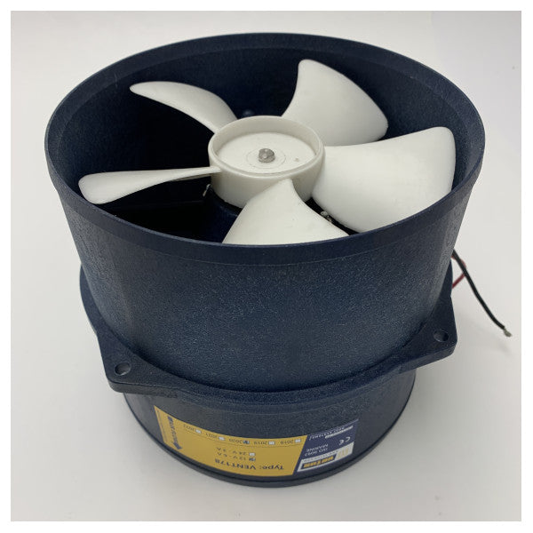 Vetus VENT178 Marine Suction Ventilator Blue 12V 12.3M3/m