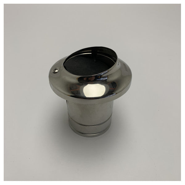 Vetus TRC60SV Stainless Steel Tru-Hull Exhaust Outlet 60 mm with Valve