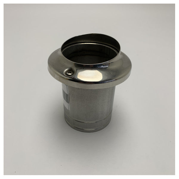 Vetus TRC75S 75 mm Stainless Steel Marine Tru-Hull Exhaust Outlet with Valve