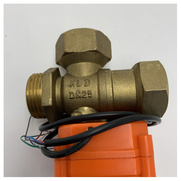 Vetus KLD 20P Mini Electric Motorized Ball Valve DN25 24V