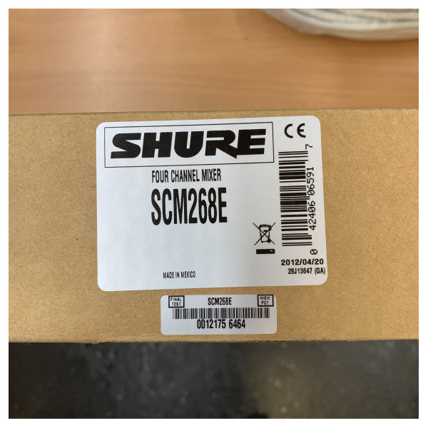 Rutter \/ Shure SCM268 - Mikrofon tal-Kanal u Interfaċċa Marina VHF