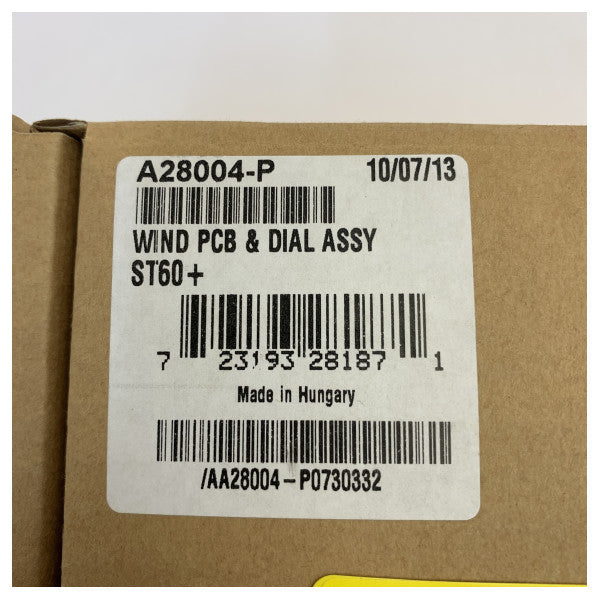 Parti ta’ Sostituzzjoni Raymarine Wind PCB & Dial Assembly D - A28004-P - Għal ST60