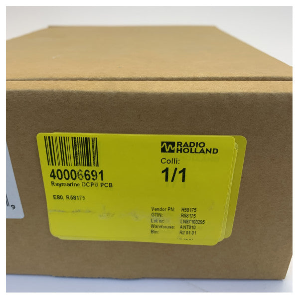 Raymarine E80 DCPU PCB Hauptplatine R58175