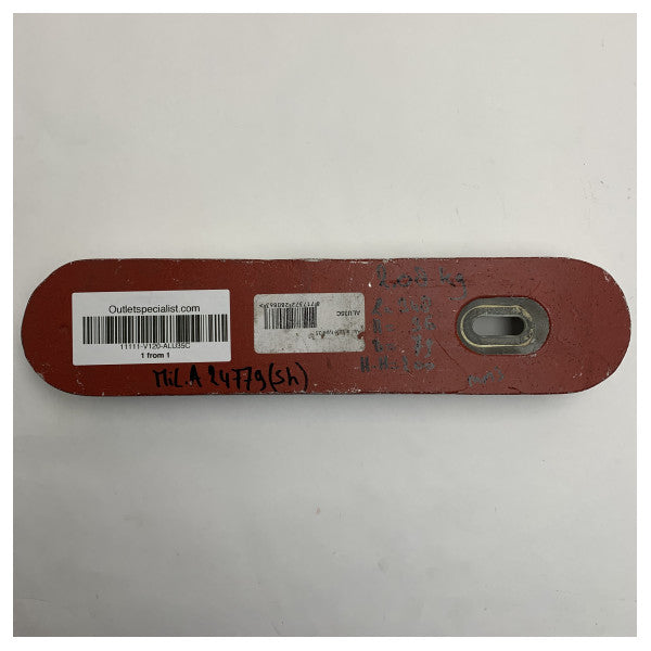 Vetus ALU35C Marine Aluminium Skrogmontering Anode til Korrosionsbeskyttelse