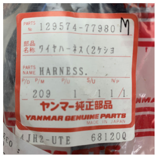 Yanmar 129574-77980 Kabelbaum Verlängerungskabel-Set