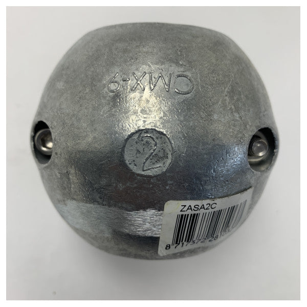 مجموعة أنود عمود المروحة زنك Vetus ZASA2C بقطر 2 بوصة