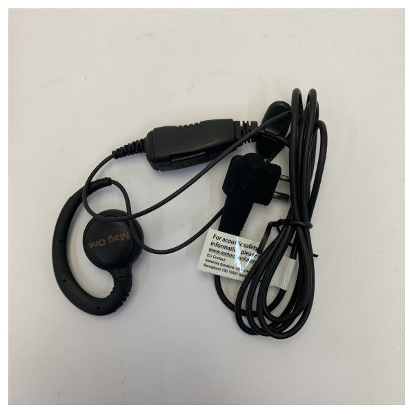 Auricular giratorio Motorola PMLN6532A Mag One con micrófono y PTT para DP1400 y R2