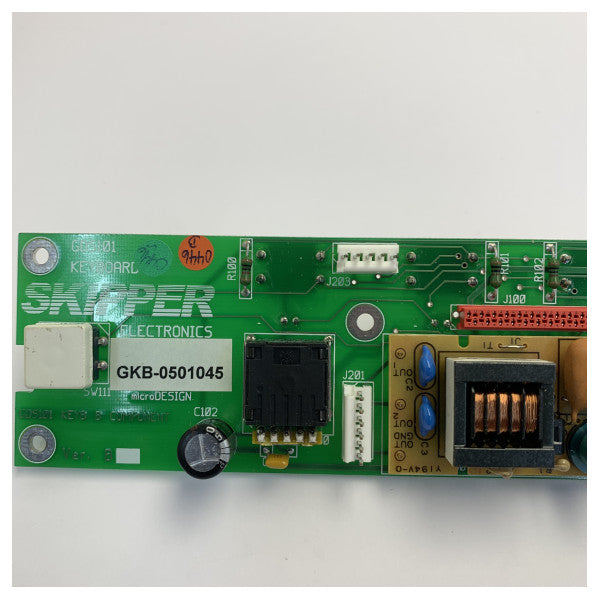 Skipper GDS101 Echo Sounder PCB Keyboard ZZZ-010001 Version B