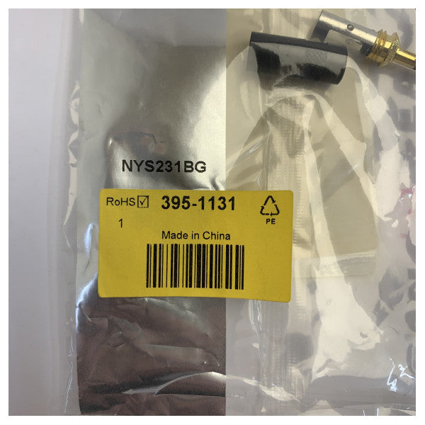 RS PRO NYS231BG 3.5mm Stereo Jack Plug 3-Pole Gold Plated Audio Connector