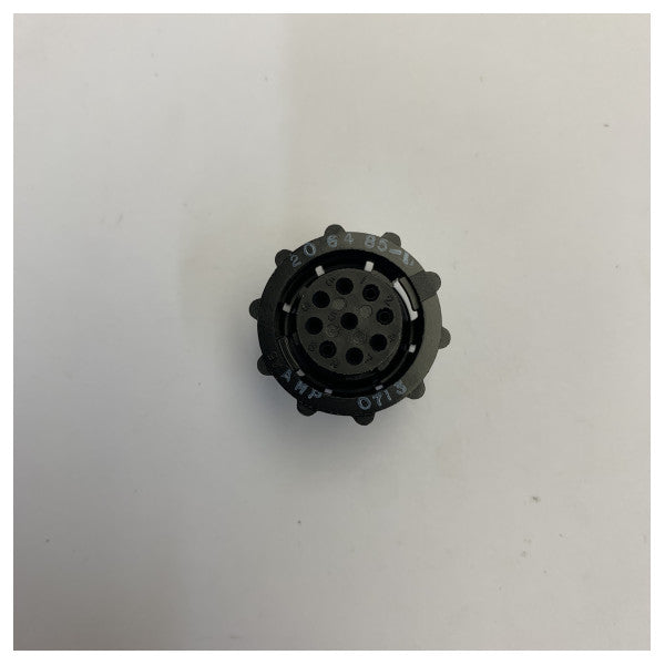 TE Connectivity 206485-1 Connecteur circulaire en plastique 9 broches 250 VDC CPC