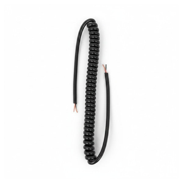 Cavo elettrico spiralato RS PRO 749-2493 a 4 conduttori 0,25 mm² nero in PVC, cavo di alimentazione