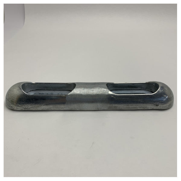 Anodo de casco montado de zinc Techoseal BLT-800270E 320 x 65 mm