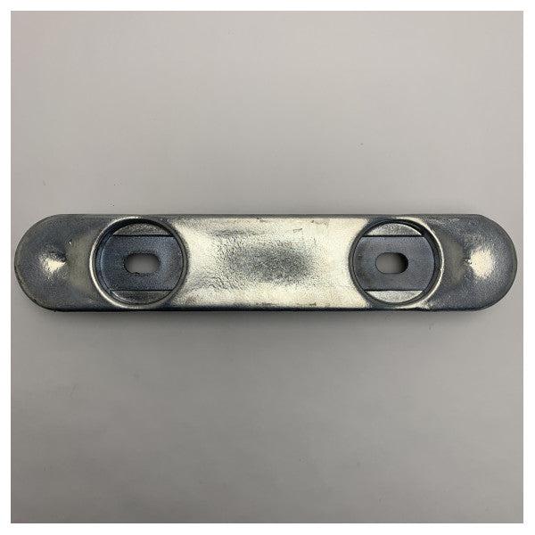 Kit de ánodos de zinc Technoseal Fairline 455 x 90 x 40mm - Montado en el casco