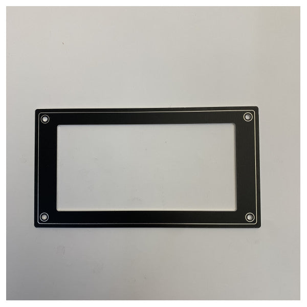 Marble MS451 περίβλημα χωνευτής τοποθέτησης για εξαρτήματα γιοτ - 144x72mm Μαύρο Marine Bra