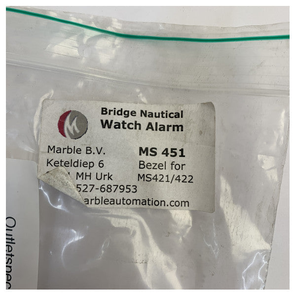 Marble MS451 περίβλημα χωνευτής τοποθέτησης για εξαρτήματα γιοτ - 144x72mm Μαύρο Marine Bra