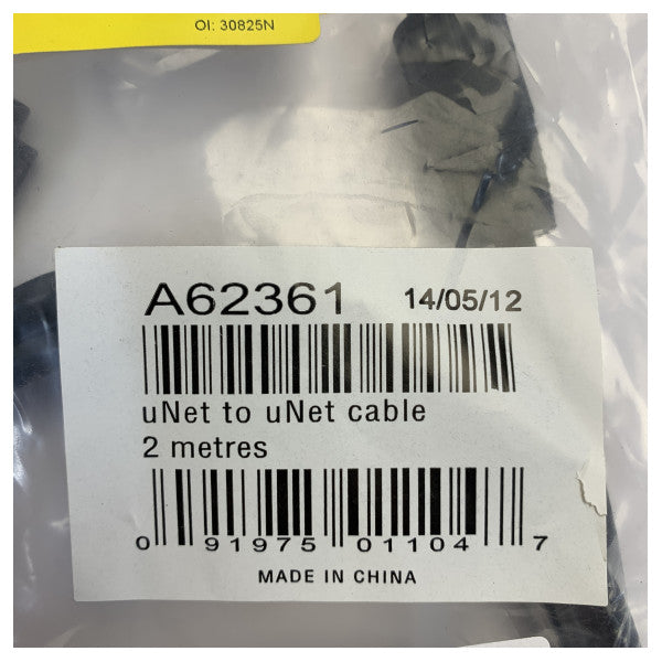 Raymarine RayNet F to RayNet F Ethernet Cable 2m A62361