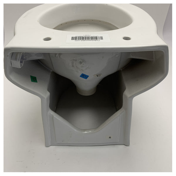 Vetus Marine Ceramic Toilet Bowl - Durable Compact Sanitary Fixture for Boats and Ships