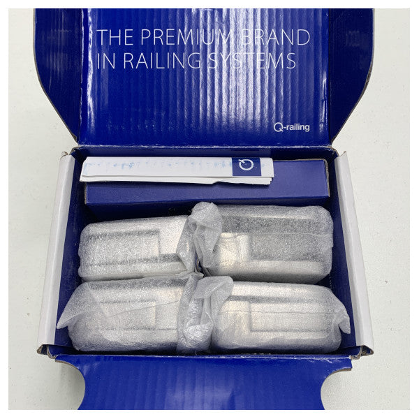 Q -railing Mod 42 Stainless Steel Glass Clamp - 14,4200,000.10