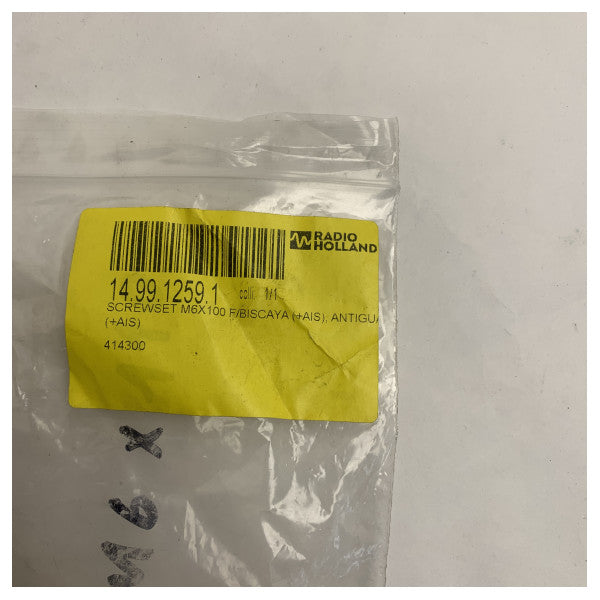 RR Electronics Marin rostfritt stål M6 x 100 mm elektronisk skruv