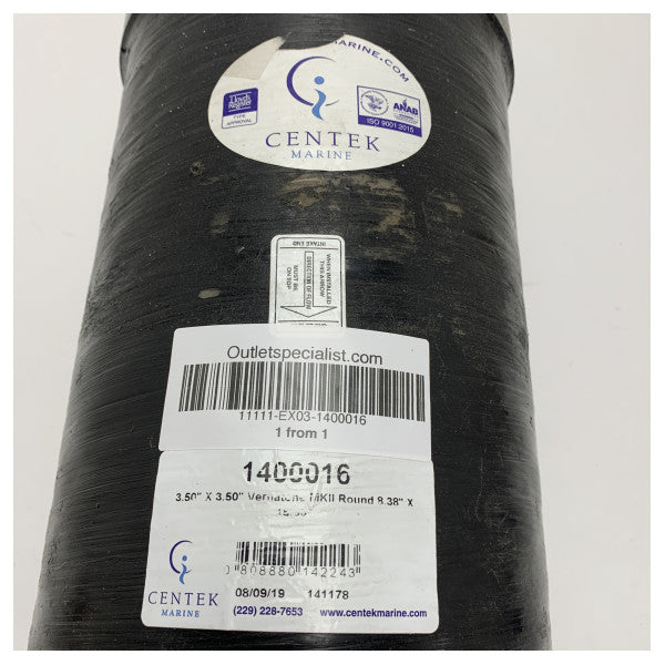 センテック 3.5インチ バーナトーン MKII ラウンド・エキゾースト・マフラー - 1400016