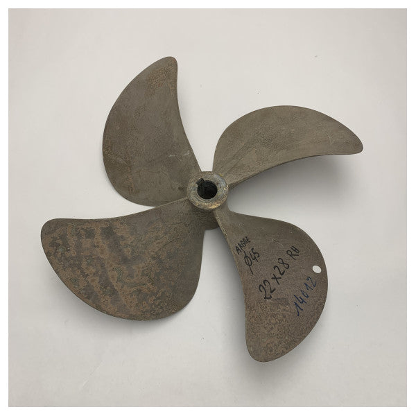 USED Eliche Radice 22 x 28 Zoll 4 Blatt Propeller RH Durchmesser Welle 45 mm