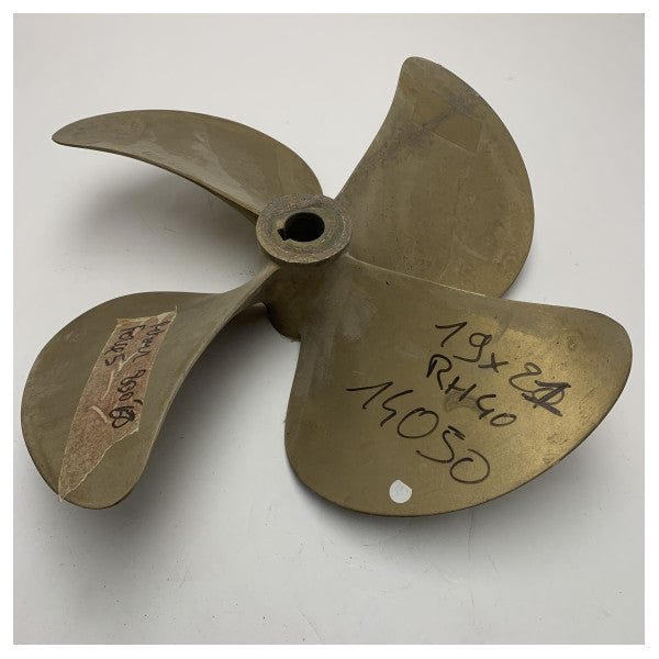Eliche Radice 4-bladig 19 x 21 RH propellerdiameter 40 mm