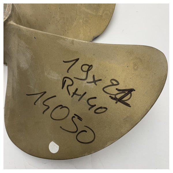 Eliche Radice 4-bladig 19 x 21 RH propellerdiameter 40 mm