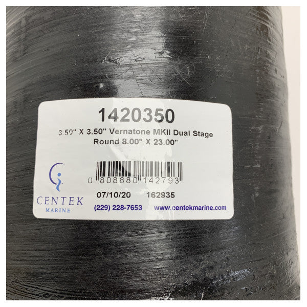 كاتم صوت Centek Vernatone MKII ثنائي المرحلة كاتم الصوت الدائري ثنائي المرحلة 3.5 بوصة - 1420350