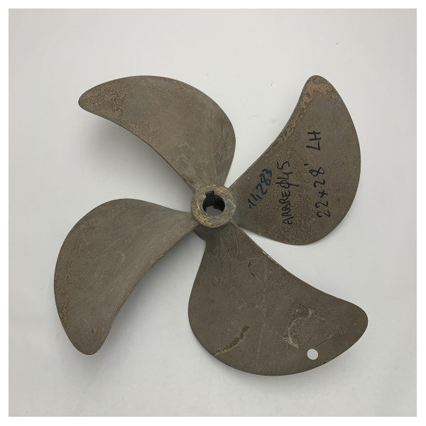 Употребявано витло Eliche Radice 22 x 28 инча с 4 лопатки, диаметър на вала LH 45 мм