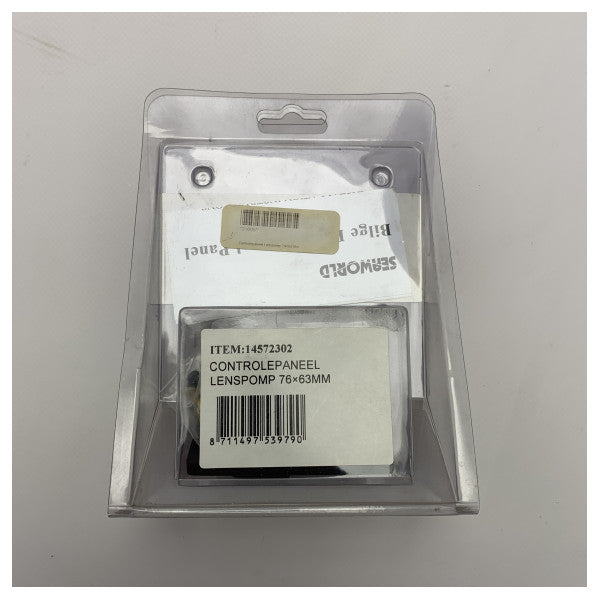 Seaworld sintine pompası kontrol paneli siyah 12/24V - 14572302