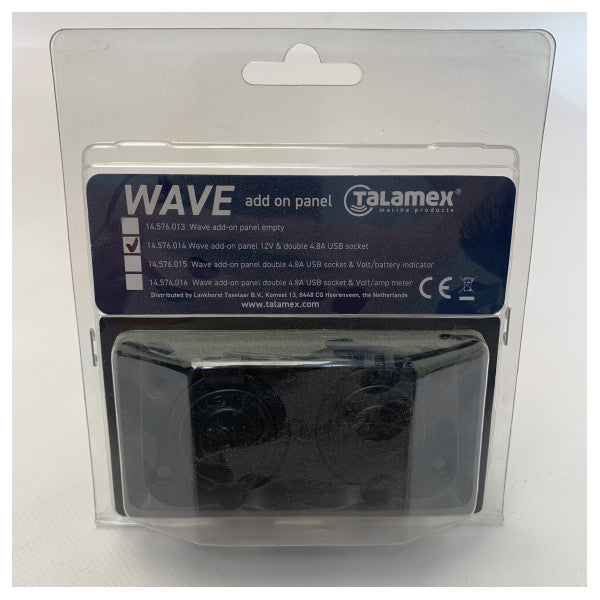 Електрична панель Talamex Wave USB зарядний пристрій | розетка - 14576014