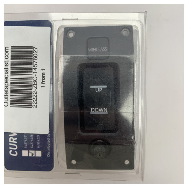 Talamex Mgħawweġ Bilpump Switch Panel Iswed Off-OFF-CAR 14576027