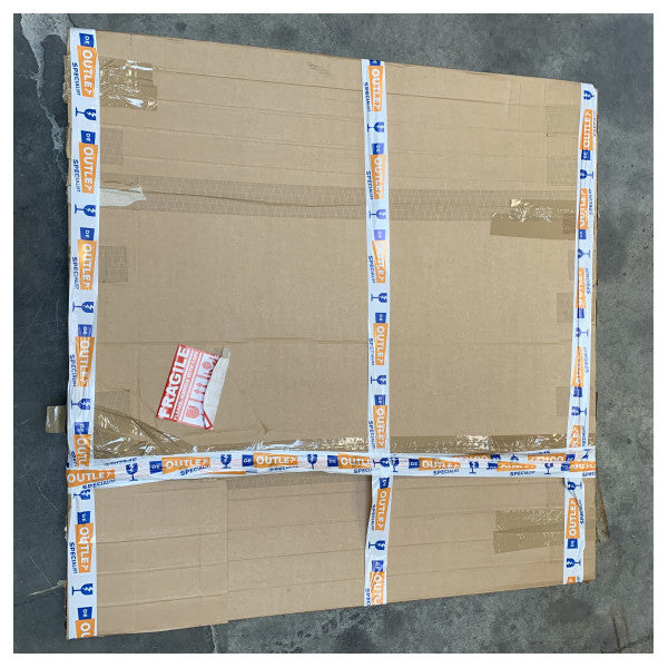 Кермо Carbonautica 1100 мм GRP білий