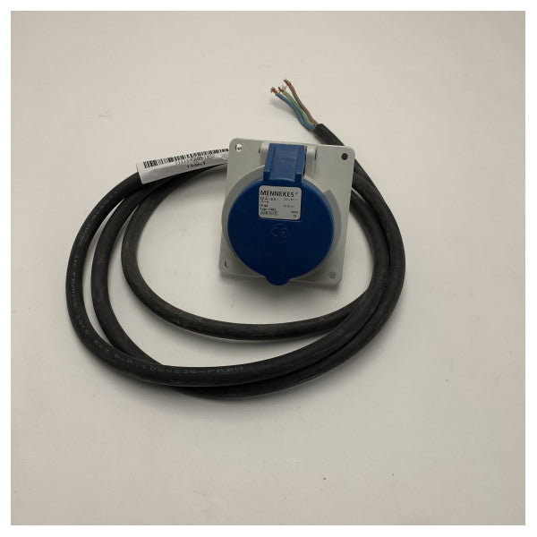 Tomada de parede exterior Mennekes 1492 32A 230V 3P