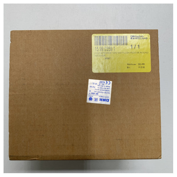 DNH BF-560 100V високоговорители за вграждане в тавана, бели