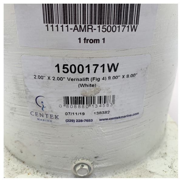 KULLANILMIŞ Centek marine 51 - 51 mm grp waterlock beyaz - 1500171W