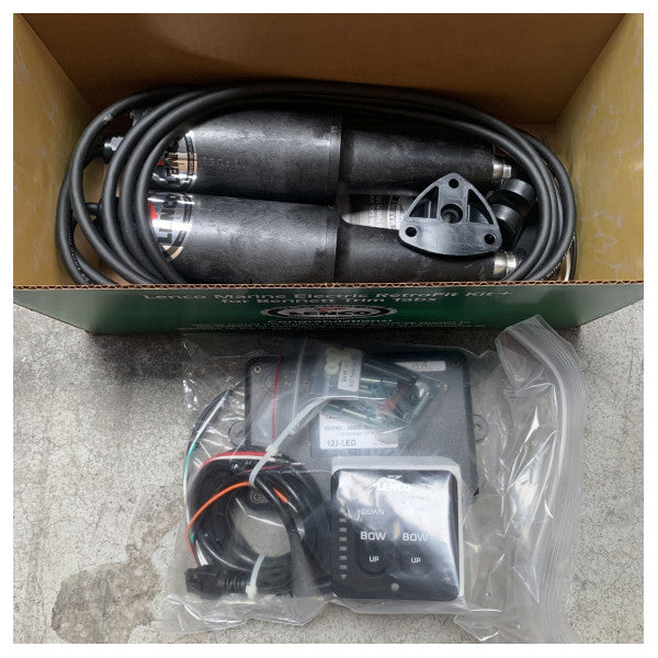 Κιτ μετατροπής Lenco marine με ενδεικτικό LED και ηλεκτρικούς ενεργοποιητές για πτερύγια trim της Bennett - 15090-103