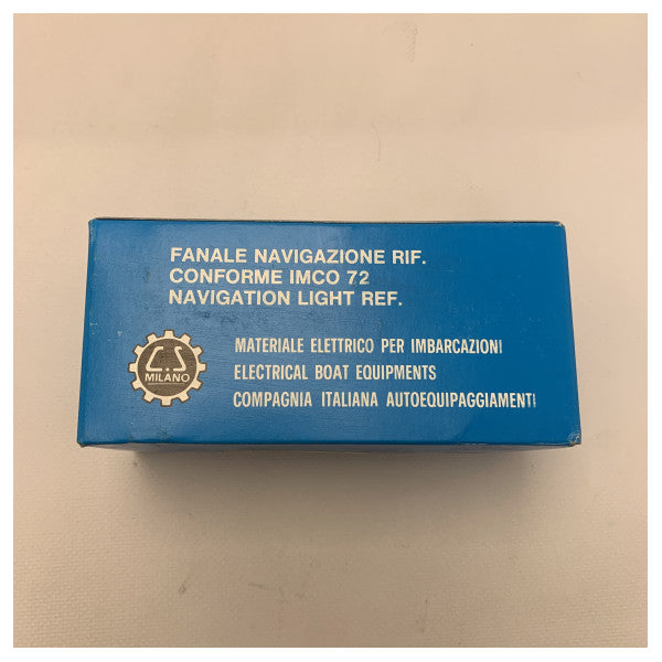 C.S. Milano RED | Πράσινος συνδυασμός φώτων πλοήγησης μαύρο 12V - 158792