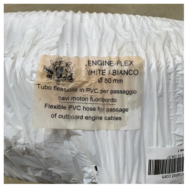 Гнучкий морський ПВХ кабель-канал 50 мм - стійкий до погодних умов захист кабелю підвісного двигуна