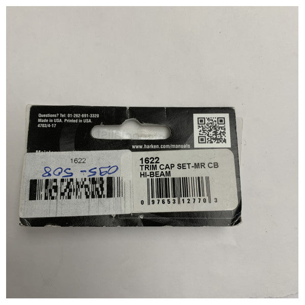 Harken 1622 27 mm fjernlysdæksel sort