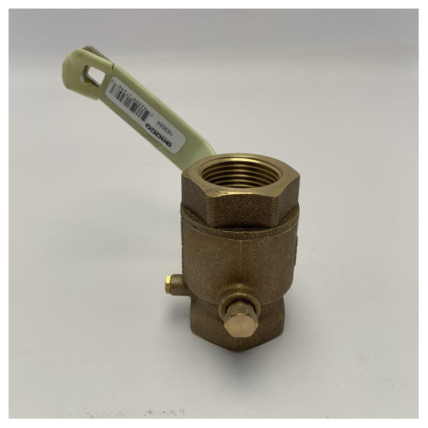 Groco 1 1/4 inch brons close of valve - 163024