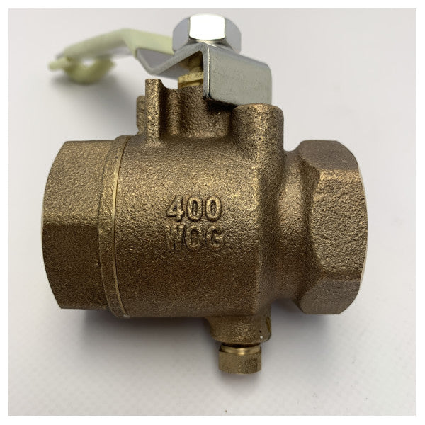 Groco 1 1/4 inch brons close of valve - 163024