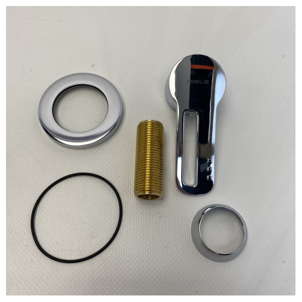 Nobili Mia MI102198CR ettgreppsblandare för väggmontage krom