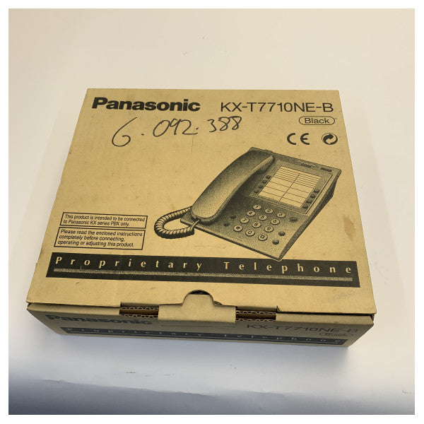Panasonic KX-T7710NE-B kabelgebundenes analoges Tischtelefon
