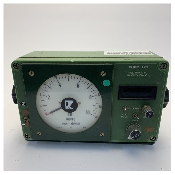 Radio Zeeland BV EURO-120 Vintage Marine Depth Sounder Echo Sounder - Użat